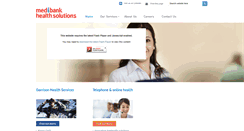 Desktop Screenshot of medibankhealth.com.au